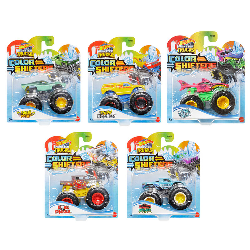 Hot Wheels Monster Trucks Color Shifters assorted car 1
