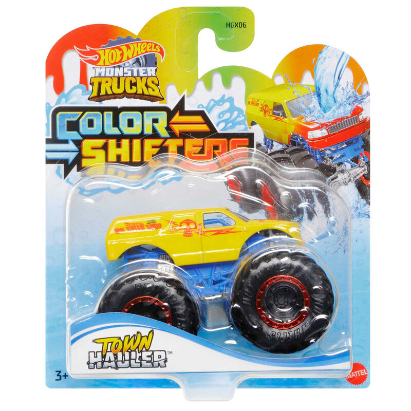 Hot Wheels Monster Trucks Color Shifters assorted car 8