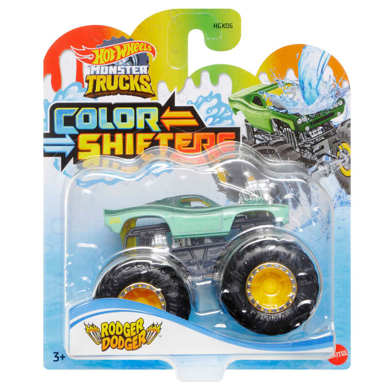 Hot Wheels Monster Trucks Color Shifters assorted car 9