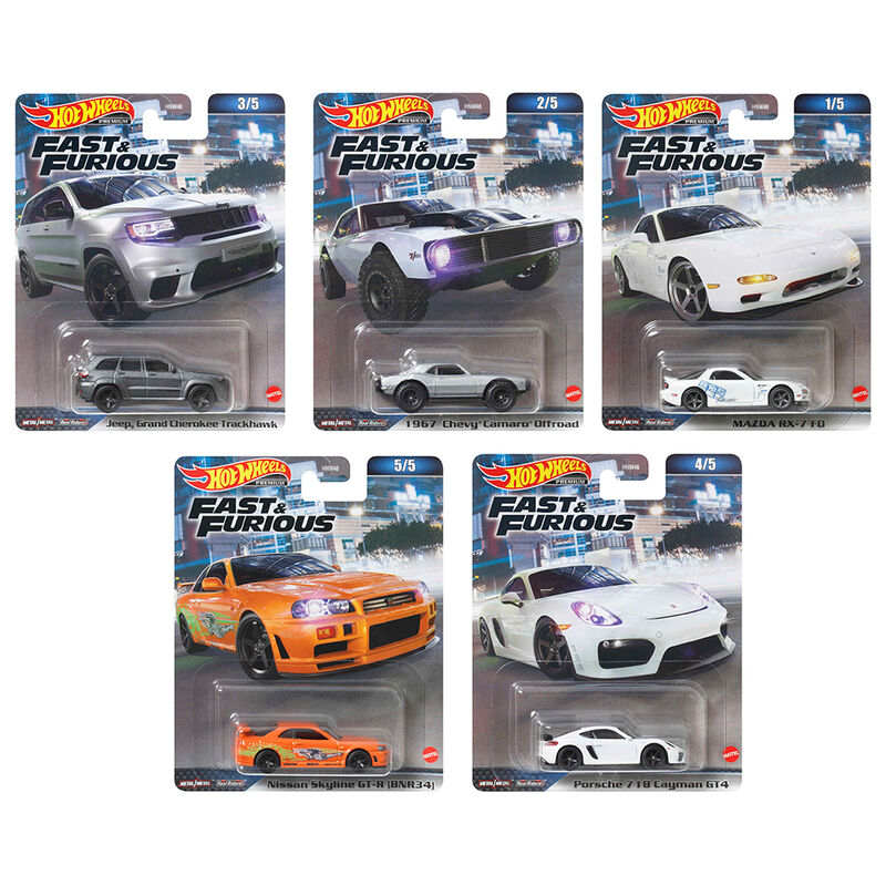 Hot Wheels Fast & Furious assorted car 1