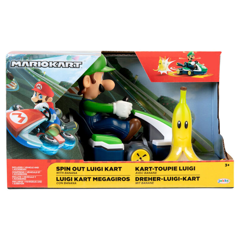 Nintendo Mario Kart Spin Out assorted car 6,5cm 2