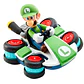 Nintendo Mario Kart Luigi Mini RC Racer radio control car - Thumbnail 4