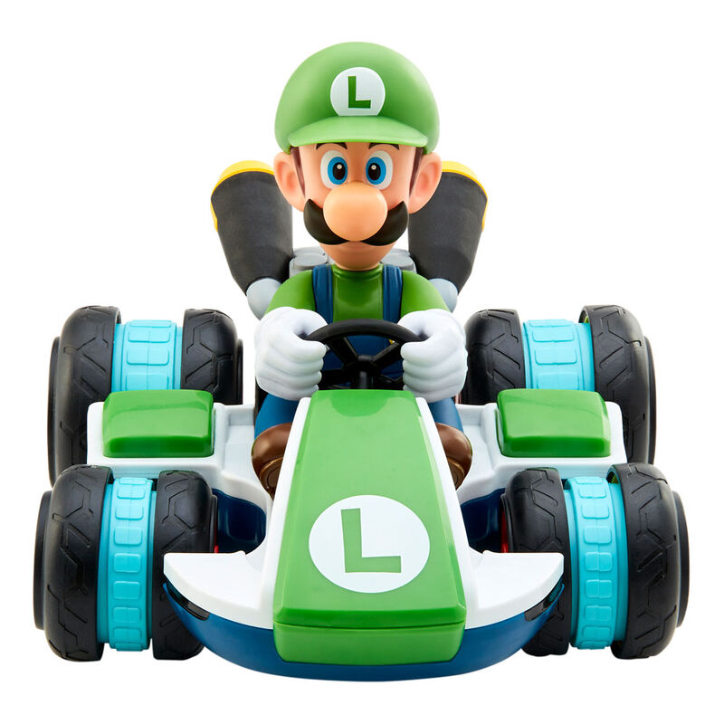 Nintendo Mario Kart Luigi Mini RC Racer radio control car 6