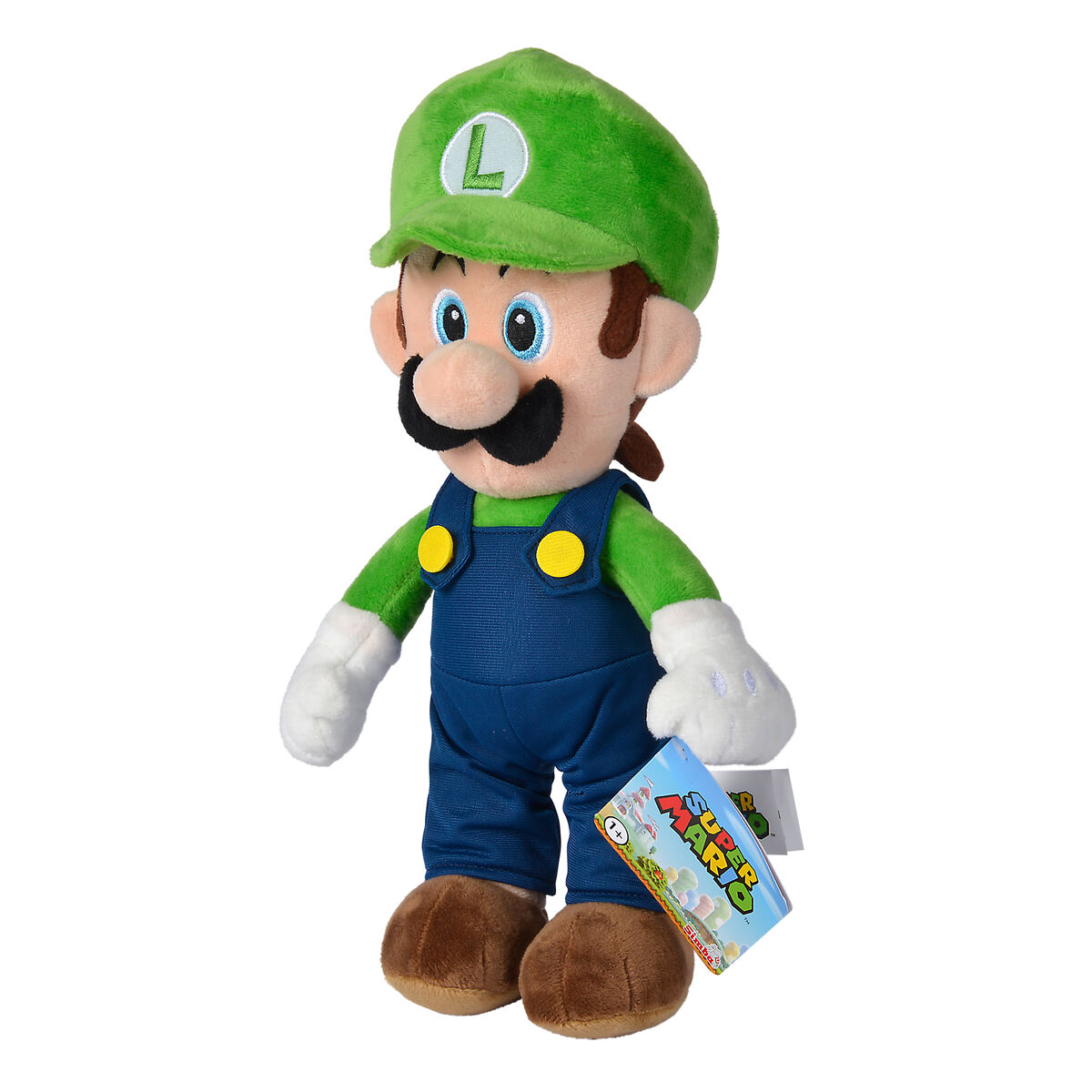 Super Mario Bros Luigi plush toy 30cm 2