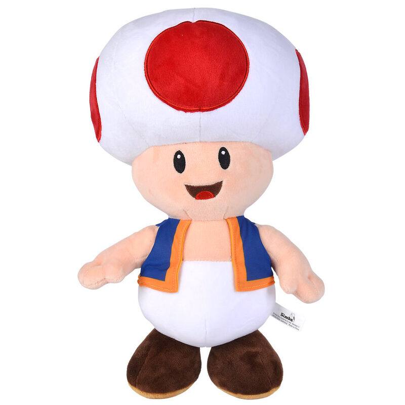 Super Mario Bros Toad plush toy 40cm 1