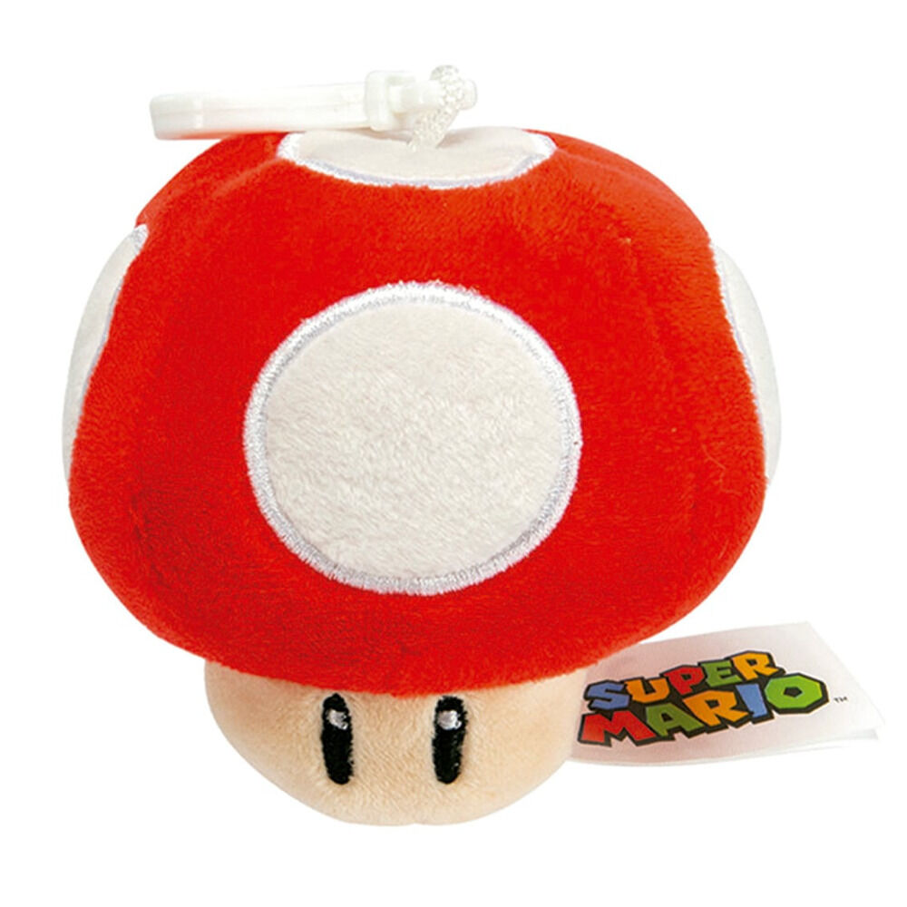 Super Mario Bros Icons assorted plush keychain 10cm 2