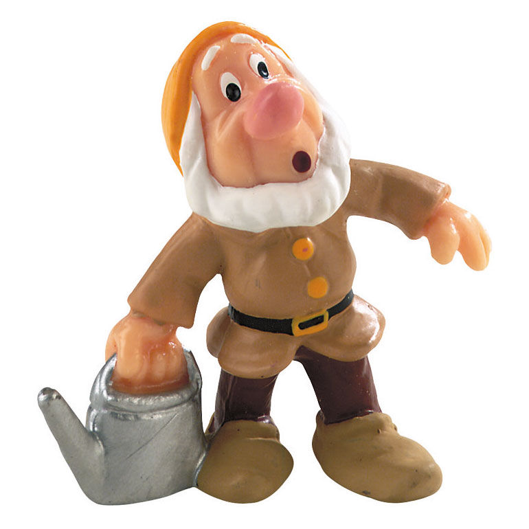 Disney Snow White Watering can dwarf figure 5cm 1