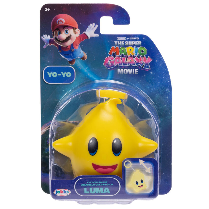 Super Mario Bros - Super Mario Galaxy Movie Lumas assorted figure 6cm 9