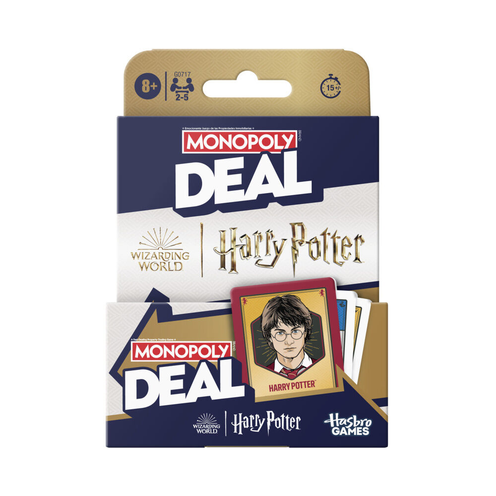 Spanish Harry Potter Monopoly Deal game 1