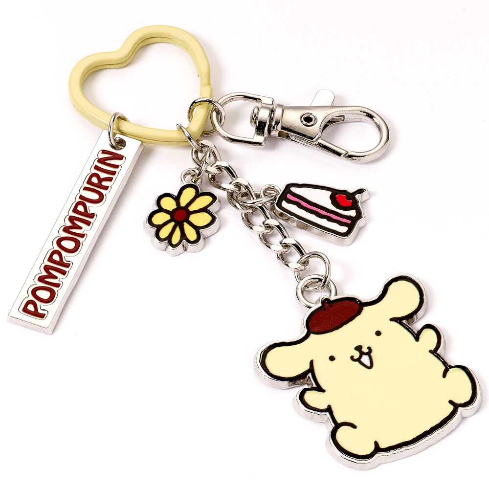 Hello Kitty Pompompurin keychain 2