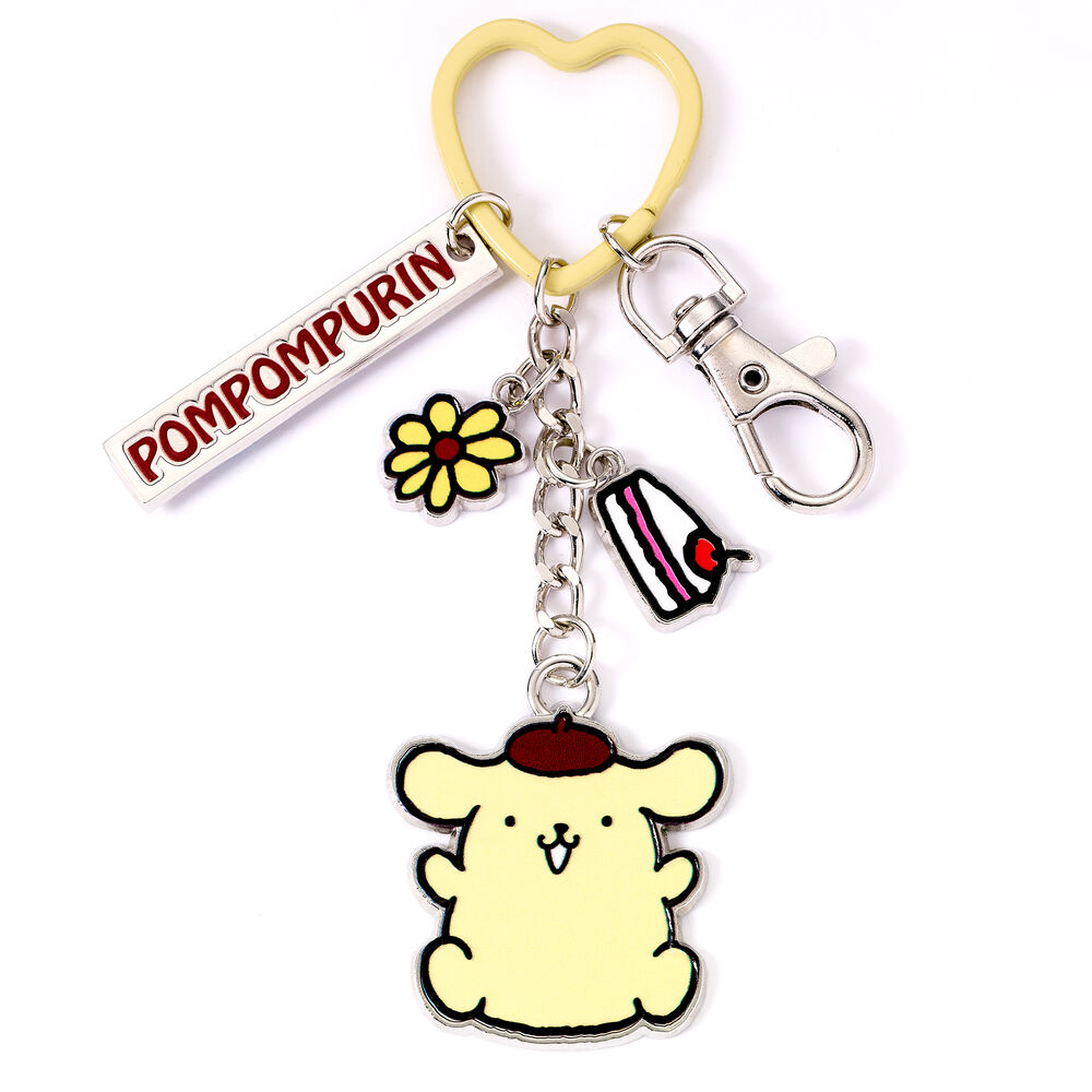 Hello Kitty Pompompurin keychain 3