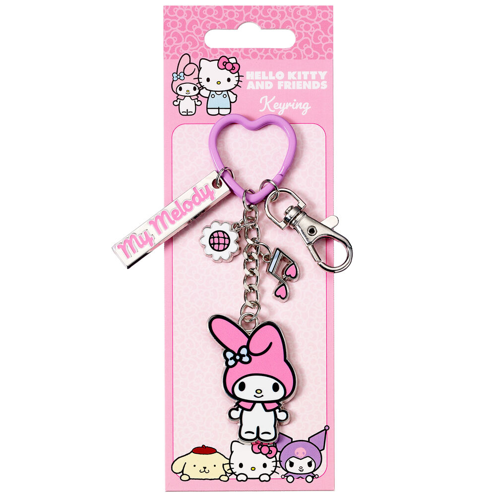 Hello Kitty My Melody keychain 1