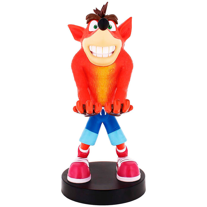 Crash Bandicoot figure clamping bracket Cable guy 20cm 1
