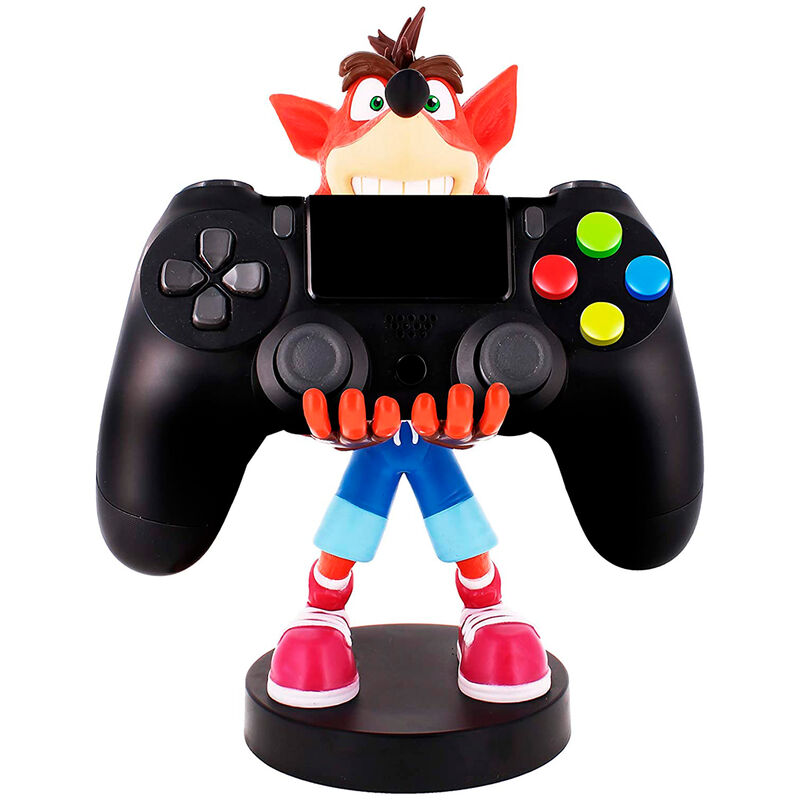 Crash Bandicoot figure clamping bracket Cable guy 20cm 2