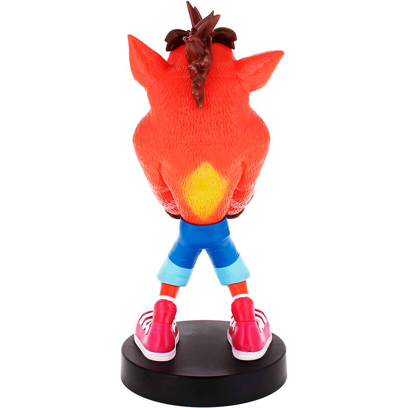 Crash Bandicoot figure clamping bracket Cable guy 20cm 5
