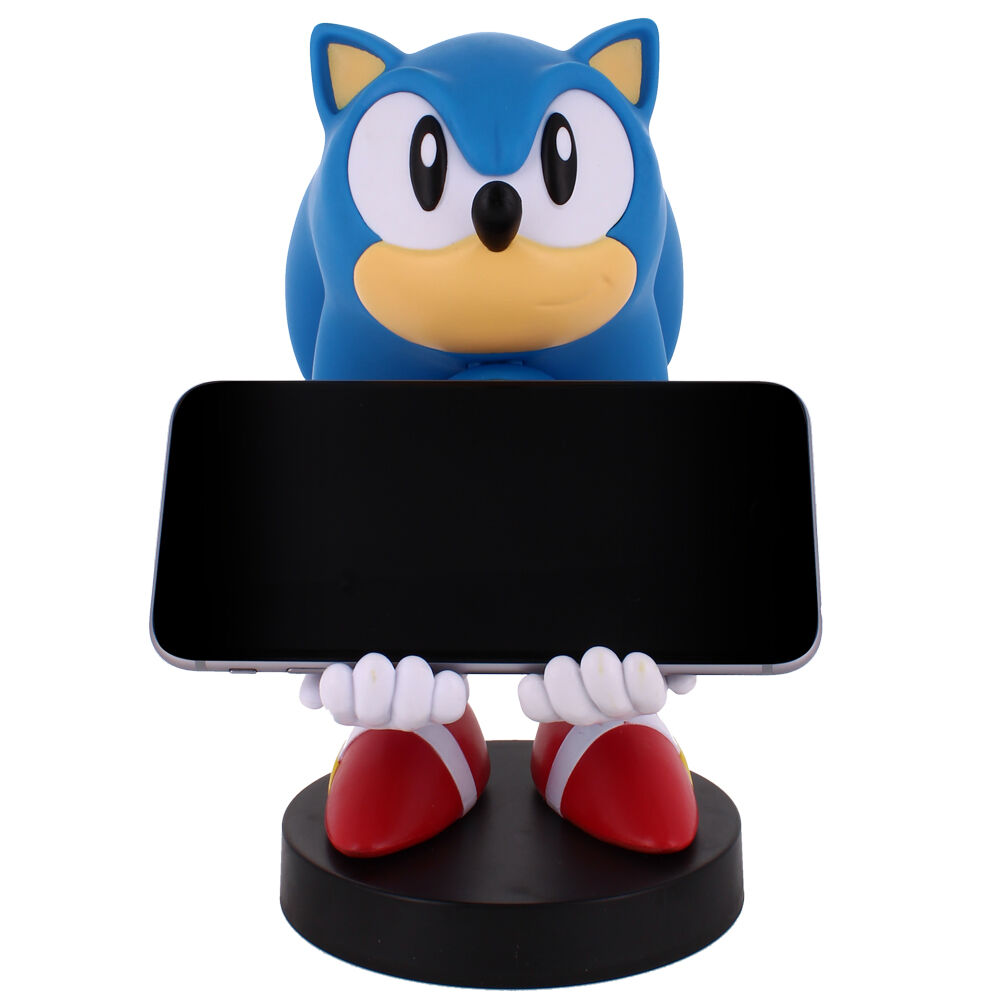 Sonic - Sonic 30th Anniversary figure clamping bracket Cable guy 21cm 3