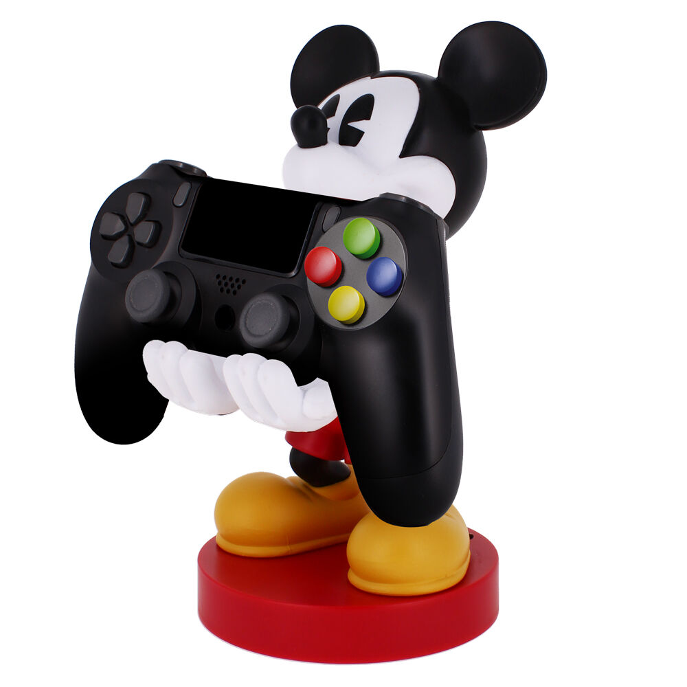 Disney Mickey figure clamping bracket Cable guy 21cm 5