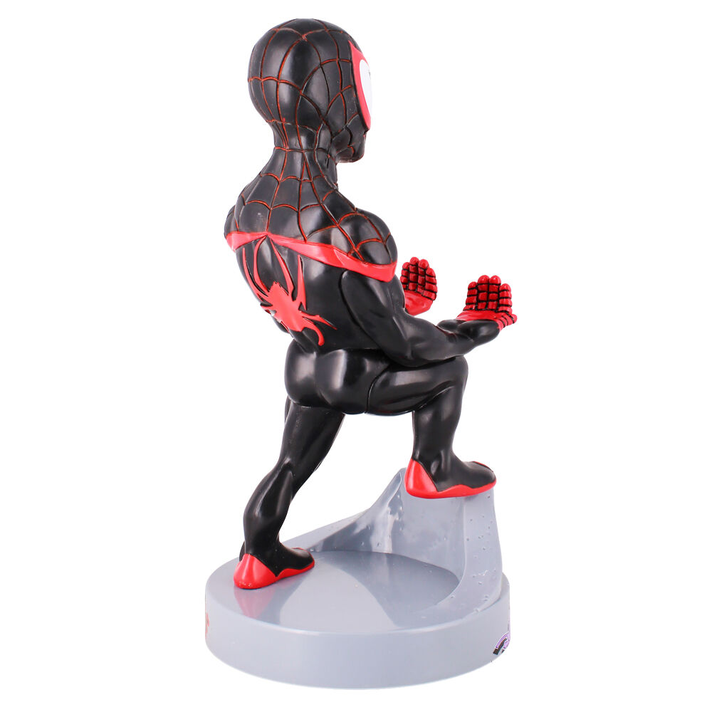 Marvel Spiderman Miles Morales figure clamping bracket Cable guy 21cm 2