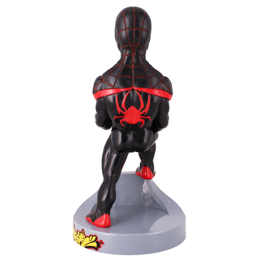 Marvel Spiderman Miles Morales figure clamping bracket Cable guy 21cm 3