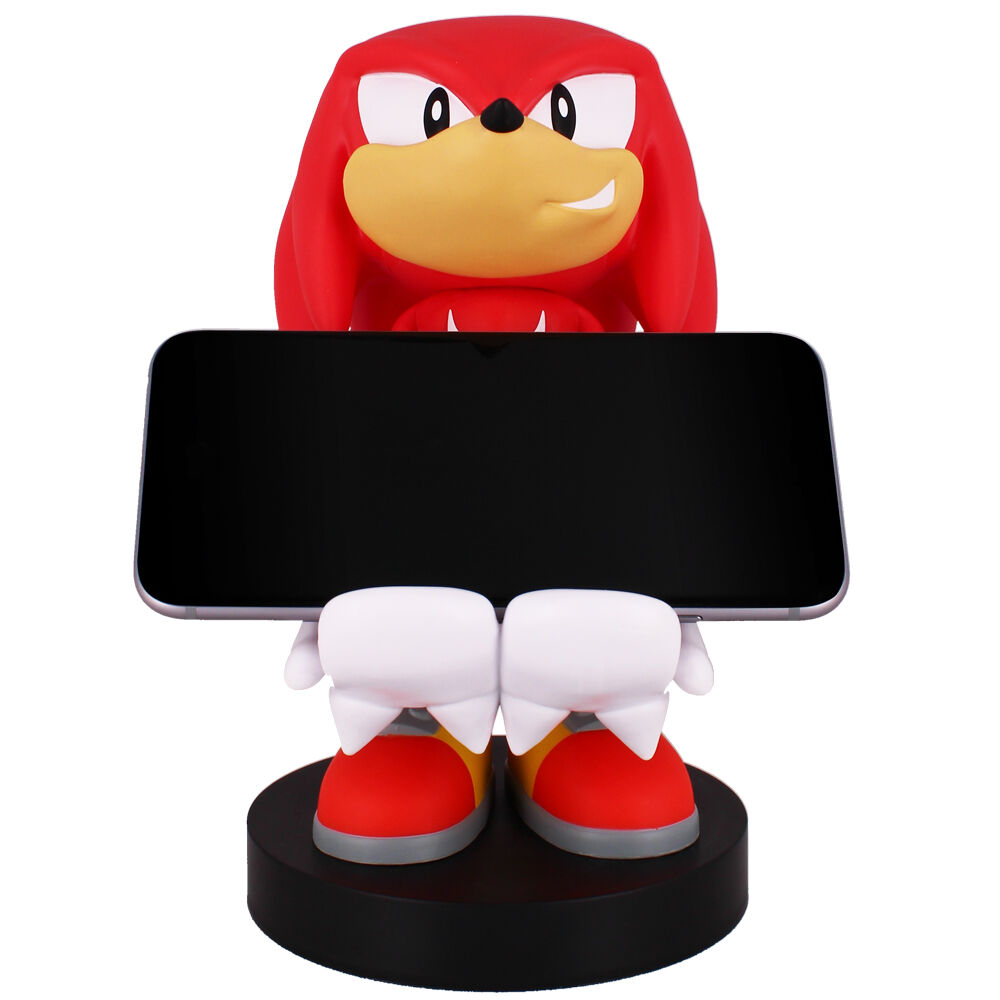 Sonic Knuckles figure clamping bracket Cable guy 21cm 4
