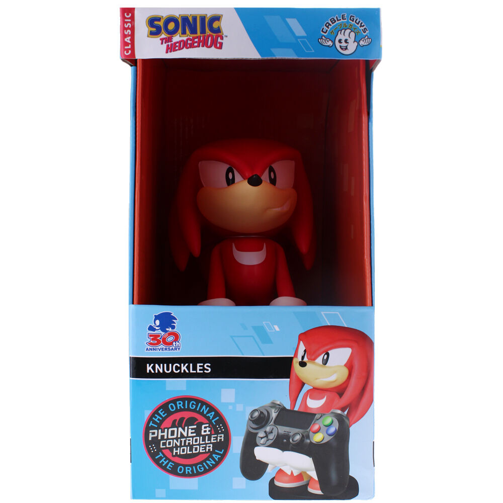 Sonic Knuckles figure clamping bracket Cable guy 21cm 5