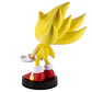 Sonic Super Sonic figure clamping bracket Cable guy 21cm - Thumbnail 3