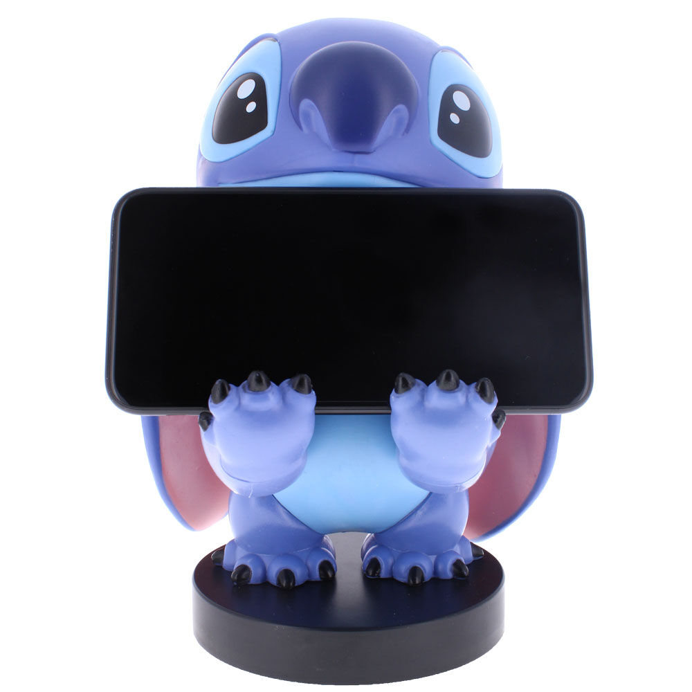 Disney Stitch figure clamping bracket Cable guy 21cm 3