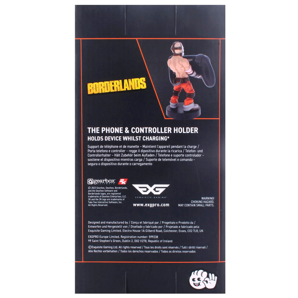 Borderlands Psycho figure clamping bracket Cable guy 21cm 7