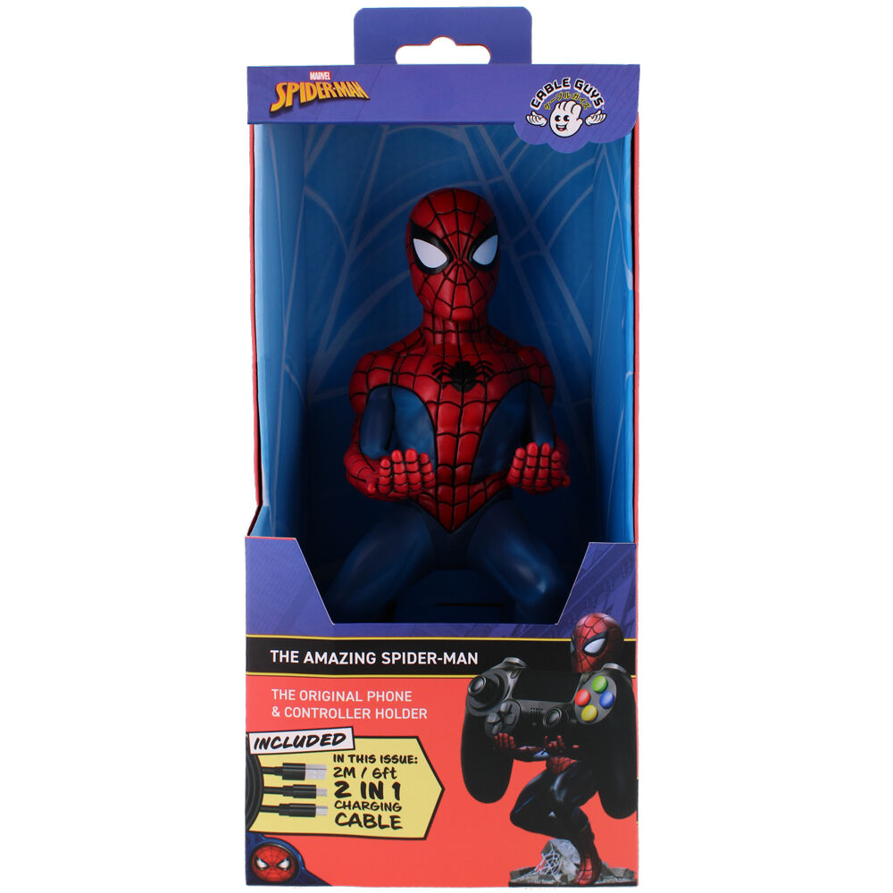 Marvel Spiderman figure clamping bracket Cable guy 21cm 6