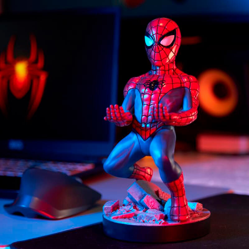 Marvel Spiderman figure clamping bracket Cable guy 21cm 8