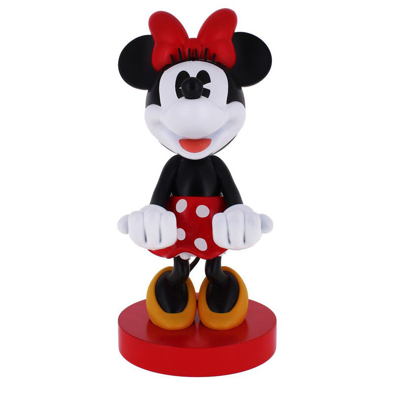Disney Minnie figure clamping bracket Cable guy 21cm 1