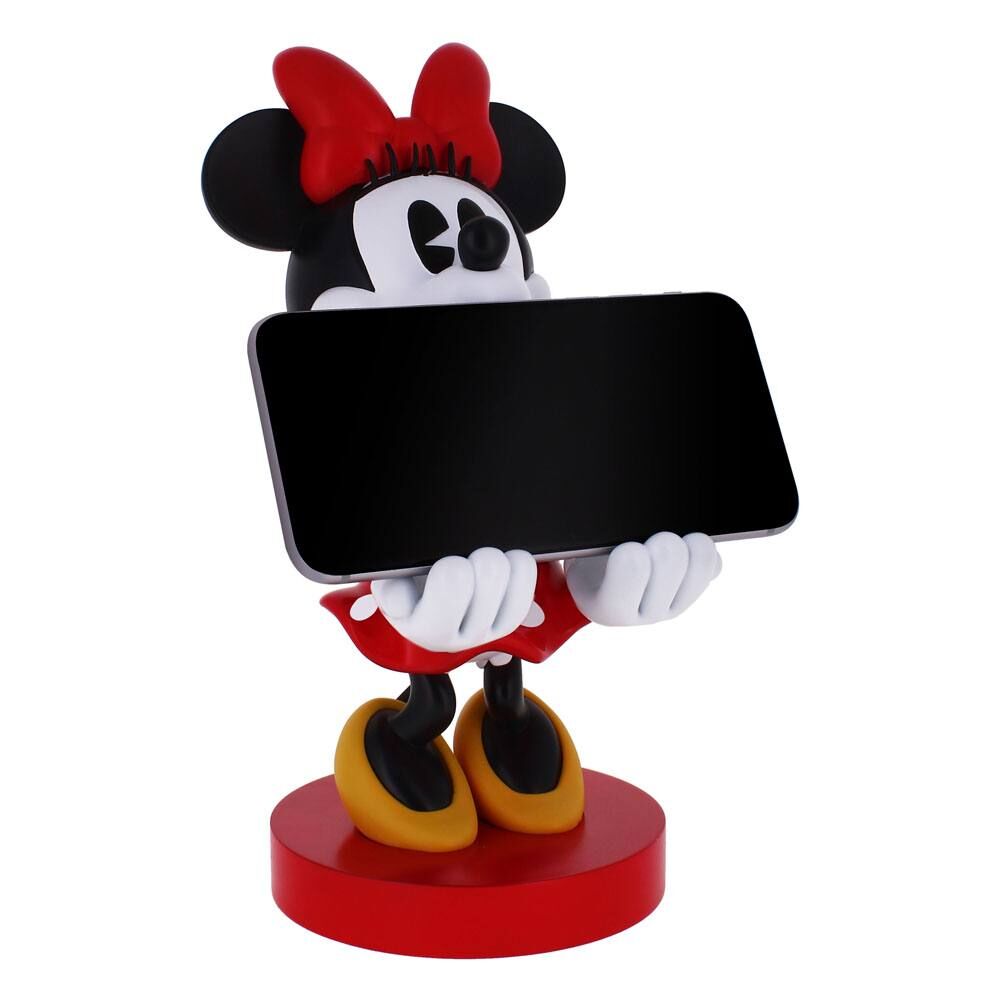 Disney Minnie figure clamping bracket Cable guy 21cm 4