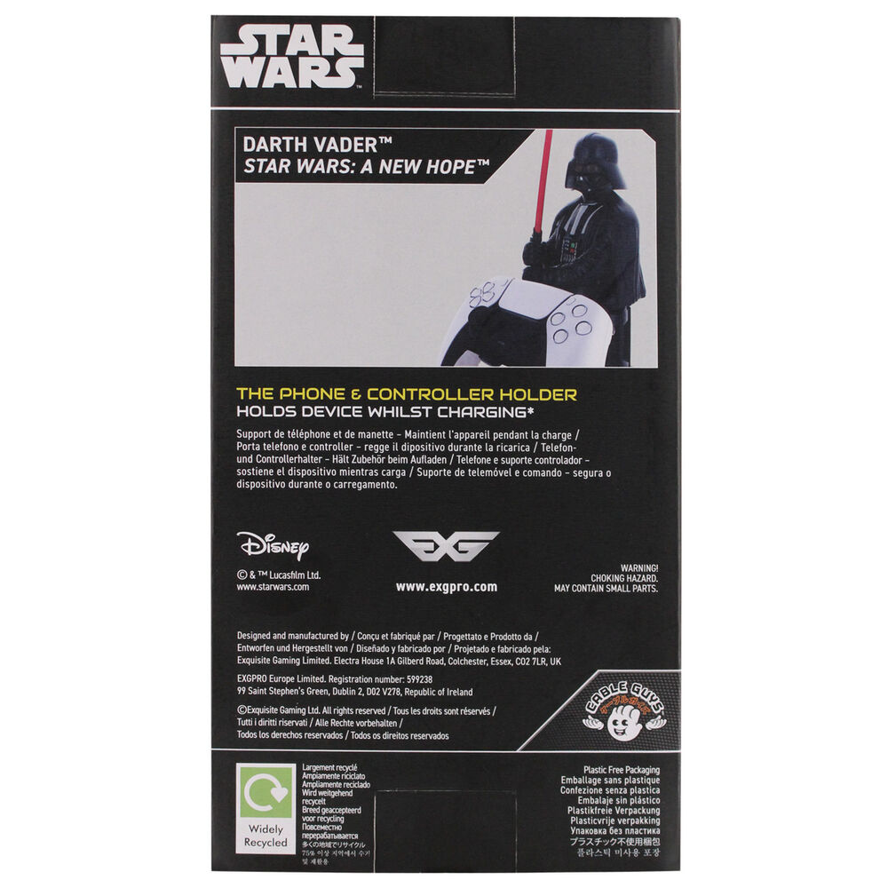 Star Wars Darth Vader A New Hope figure clamping bracket Cable guy 20cm 12