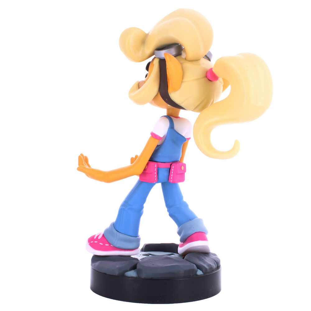 Crash Bandicoot Coco figure clamping bracket Cable guy 21cm 4