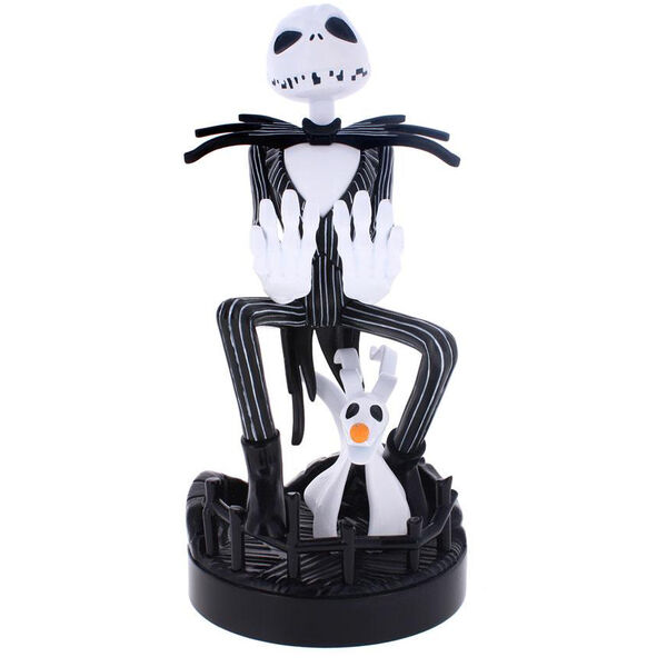 Disney Nightmare Before Christmas Jack Skellington figure clamping bracket Cable guy 21cm 1