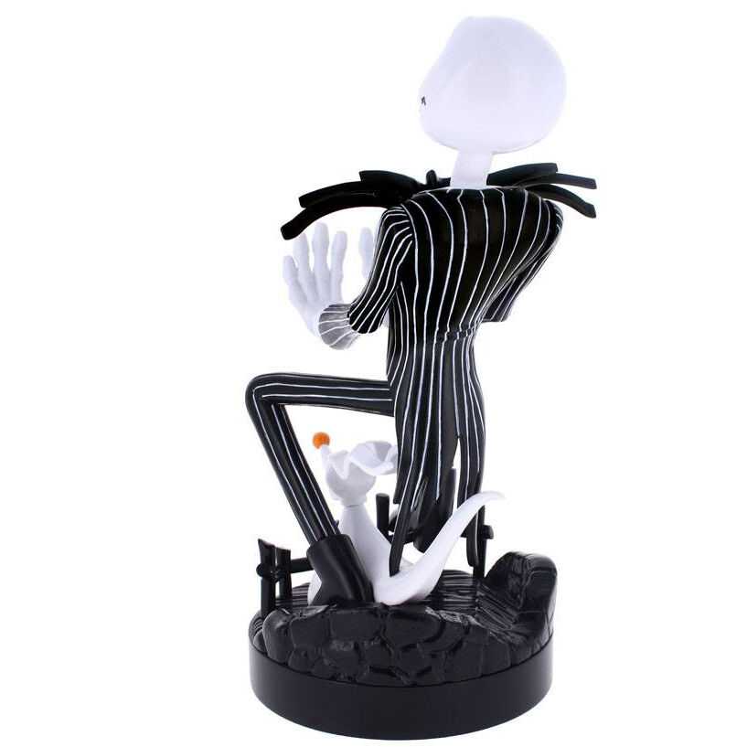 Disney Nightmare Before Christmas Jack Skellington figure clamping bracket Cable guy 21cm 2