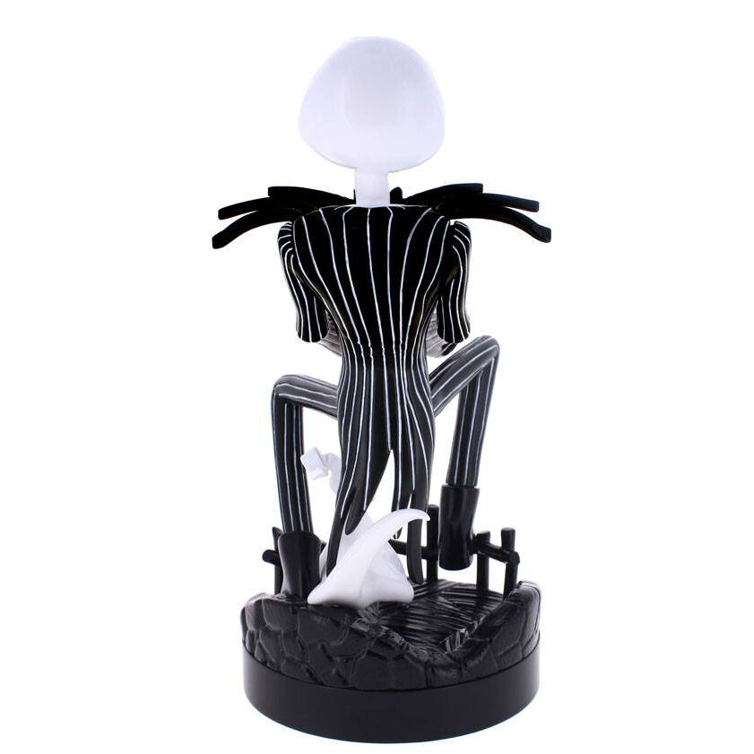 Disney Nightmare Before Christmas Jack Skellington figure clamping bracket Cable guy 21cm 3