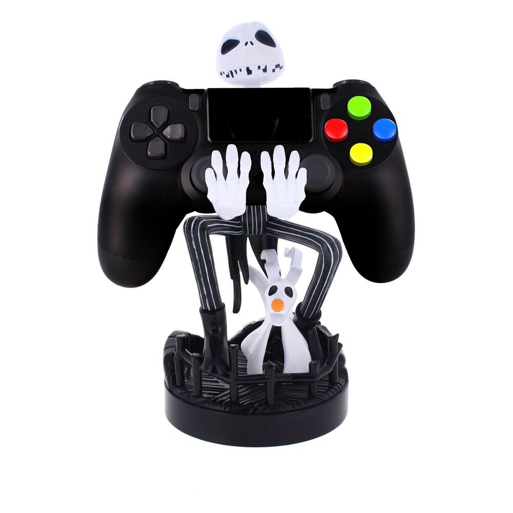Disney Nightmare Before Christmas Jack Skellington figure clamping bracket Cable guy 21cm 4
