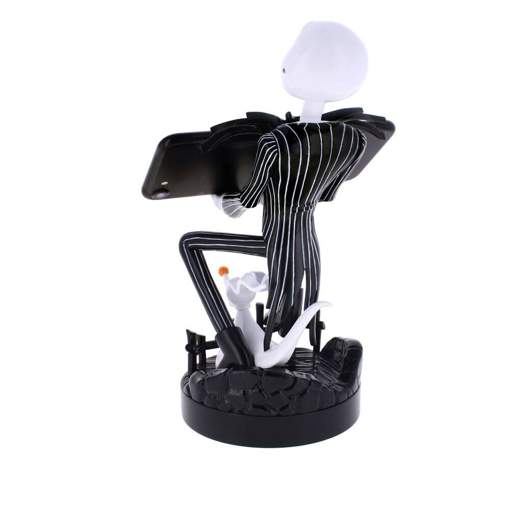 Disney Nightmare Before Christmas Jack Skellington figure clamping bracket Cable guy 21cm 5