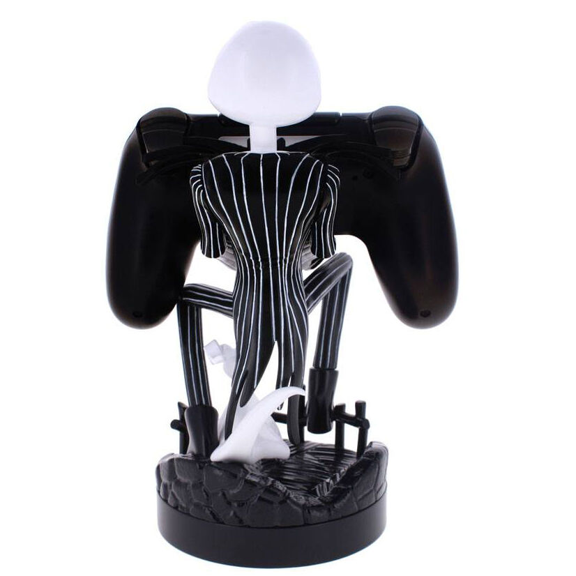 Disney Nightmare Before Christmas Jack Skellington figure clamping bracket Cable guy 21cm 6