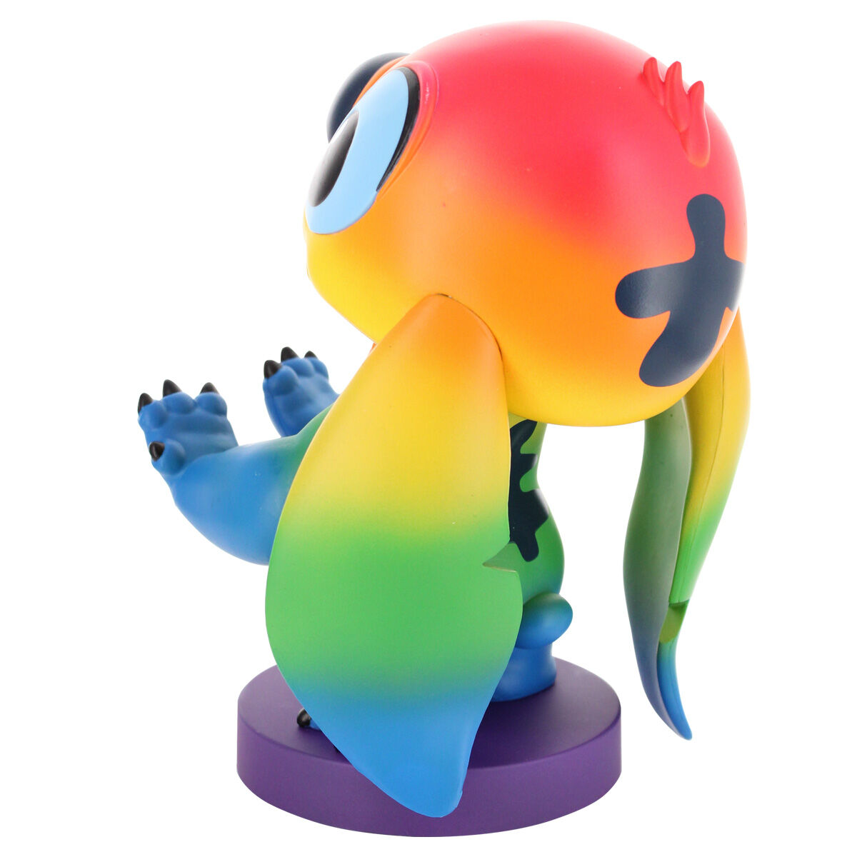 Disney Stitch Rainbow figure clamping bracket Cable guy 20cm 2