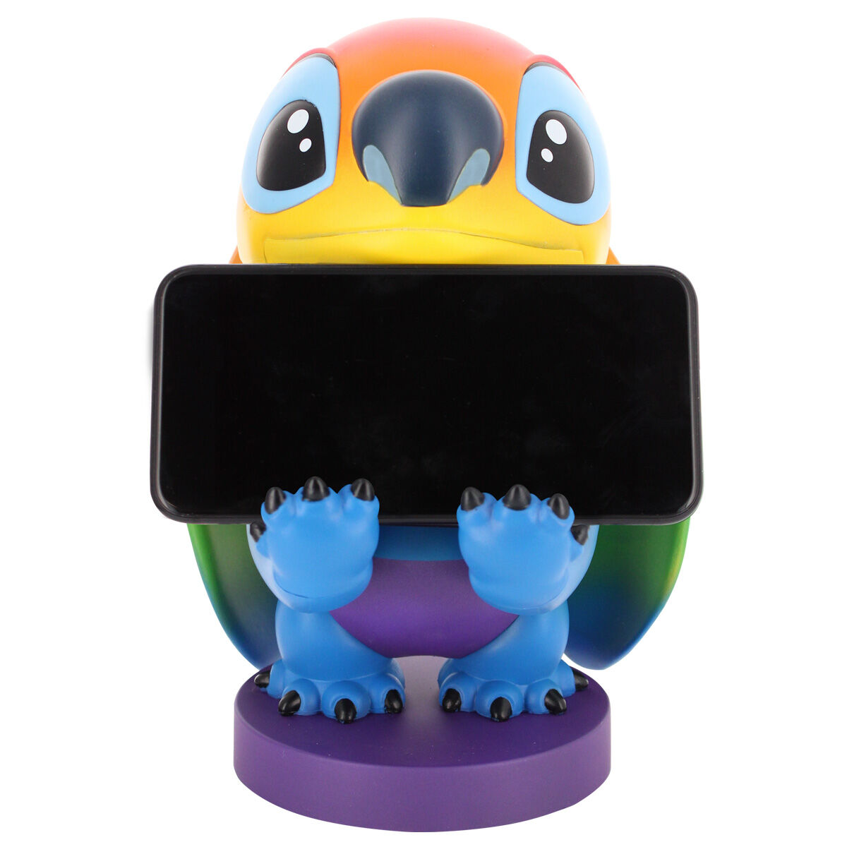 Disney Stitch Rainbow figure clamping bracket Cable guy 20cm 4
