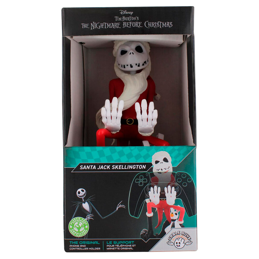 Disney Nightmare Before Christmas Santa Suit Jack clamping bracket Cable guy 20cm 5