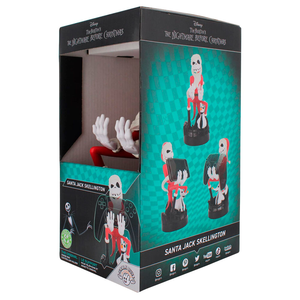 Disney Nightmare Before Christmas Santa Suit Jack clamping bracket Cable guy 20cm 12