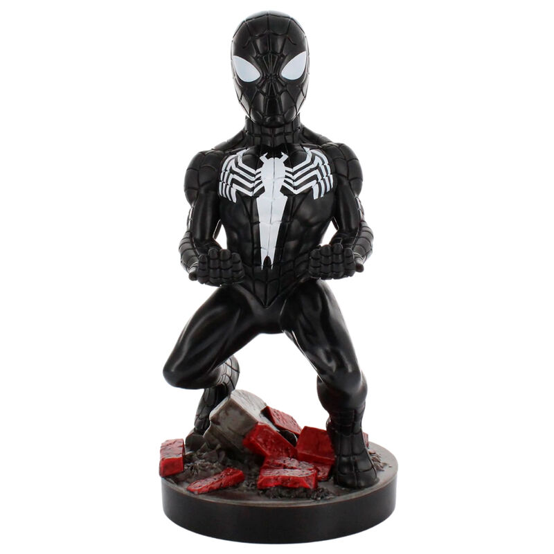 Marvel Symbiote Spider-Man figure clamping bracket Cable guy 21cm 2