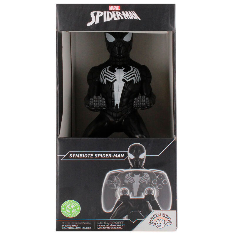 Marvel Symbiote Spider-Man figure clamping bracket Cable guy 21cm 8