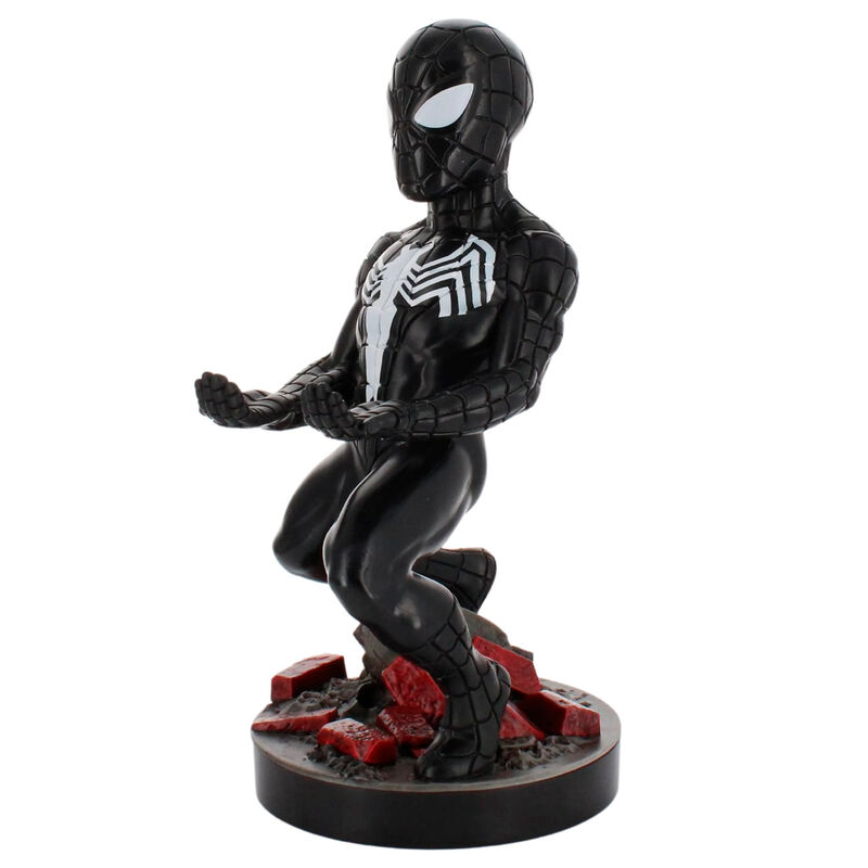 Marvel Symbiote Spider-Man figure clamping bracket Cable guy 21cm 9
