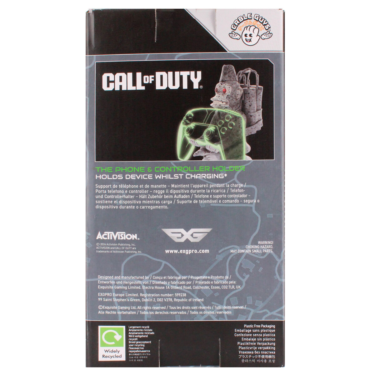 Call of Duty Toasted Monkey Bomb figure clamping bracket Cable guy 21cm 11