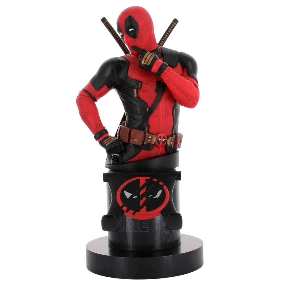 Marvel Deadpool 3 figure clamping bracket Cable guy 21cm 1