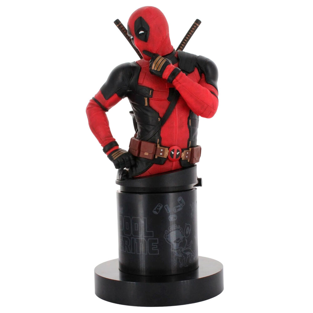 Marvel Deadpool 3 figure clamping bracket Cable guy 21cm 4